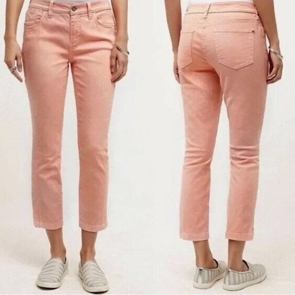 Pilcro and the Letterpress Denim - Pilcro Stet Fit Pink Jeans size 28 Anthropologie